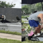 Koo Jun Yup di Makam Barbie Hsu