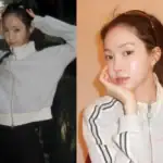 Son Na Eun bare face