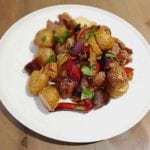 Easy Sausage and Potato Bake - Quick and easy main recipe that also tastes incredible. This Sausage and Potato Bake is a perfect alternative to bangers and mash! - It tastes amazing | AmateurChef.co.uk