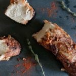 Pork Tenderloin Marinade - This marinade is perfect to give your pork tenderloin extra flavour. Its quick, easy and tastes incredible! Fennel, Cumin, Thyme, Paprika, Ketchup, Honey and Balsamic | AmateurChef.co.uk