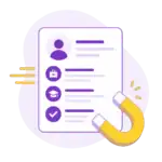 illustration candidatures qualifiées attirées logiciel de recrutement ATS