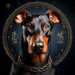 Scorpio zodiac and Doberman Pinscher photo
