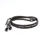 Gumeni dizgin 16mm Kavalkade crni