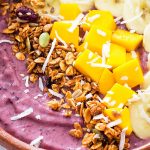 Closeup of Acai Breakfast Bowl