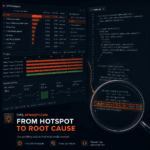 How to trace logging CPU and file I/O back to individual C and C++ call sites without disabling production diagnostics