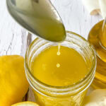 Lemon Garlic Vinaigrette spoon