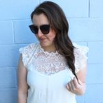 Casual Date Night Outfit – Lace & Jeans