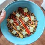 Burger in a Bowl Recipe Feat. Meatless Crumbles