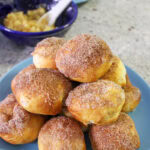 Apple Cider Stuffed Donut Holes