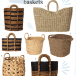 Home Decor Finds // Braided Baskets