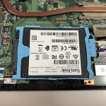 TOSHIBA satellite L50-B SeriesのHDDをSSDに交換