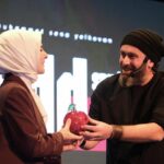 AİLE VE SOSYAL HİZMETLER BAKANI MAHİNUR ÖZDEMİR GÖKTAŞ VE MUHAMMET SENA YELKOVAN