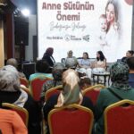 GAZİOSMANPAŞA’DA YENİ DOĞUM YAPAN VE GEBE ANNELERE YÖNELİK DÜZENLENEN ‘ANNE SÜTÜNÜN ÖNEMİ’ PANELİNDE, EMZİRMENİN ÖNEMİ, GEBELİKTE DOĞRU BESLENME, EGZERSİZ VE LOHUSALIK DÖNEMİNDE PSİKOLOJİK DESTEK GİBİ KONULARDA UZMAN İSİMLER TARAFINDAN BİLGİLENDİRME YAPILDI.