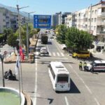 GÜZELÇAMLI’DA TRAFİĞE DRONE’LU DENETİM