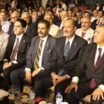 MİLLİYETÇİ HAREKET PARTİSİ (MHP) İZMİR İL BAŞKANLIĞI 15’İNCİ OLAĞAN İL KONGRESİ'NDE MEVCUT BAŞKAN VEYSEL ŞAHİN (SAĞDAN BİRİNCİ) GÜVEN TAZELEDİ.