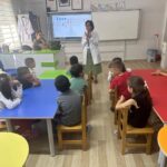 AYDIN'IN NAZİLLİ İLÇESİNDE İLKOKUL ÖĞRENCİLERİNE AĞIZ VE DİŞ SAĞLIĞININ ÖNEMİ İLE SAĞLIKLI BESLENME KONUSUNDA EĞİTİM VERİLDİ.