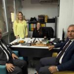 MANİSA’NIN SARIGÖL İLÇESİNDE İLÇE MİLLİ EĞİTİM MÜDÜRÜ YILDIRAY DEMİRTAŞ VE ŞUBE MÜDÜRÜ MUHİTTİN ŞEN, ÖZEL ÜSTEK ANAOKULUNU ZİYARET ETTİ.