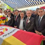 FAHRİ KONSOLOS FİDEL BERBER, SON YOLCULUĞUNA UĞURLANDI