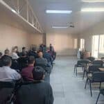 AYDIN’IN YENİPAZAR İLÇESİNDE İLÇE MÜFTÜLÜĞÜ PERSONELİNİN KATILIMIYLA AYLIK MUTAT TOPLANTI GERÇEKLEŞTİRİLDİ. İLÇE MÜFTÜSÜ DR. MESUT ALKIŞ BAŞKANLIĞINDAKİ TOPLANTIDA, İLÇEDE YÜRÜTÜLEN DİN HİZMETLERİ İLE PERSONELİN GÖREV VE SORUMLULUKLARINA İLİŞKİN KONULAR DEĞERLENDİRİLDİ.