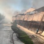 AYDIN’DAKİ PAZAR YERİ YANGINI KONTROL ALTINA ALINDI