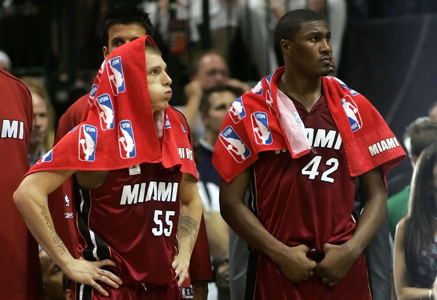 SportsCenter - Shaquille O' Neal becomes the 4th player to have his jersey  retired by the Miami Heat. (Tim Hardaway, Michael Jordan, Alonzo Mourning)