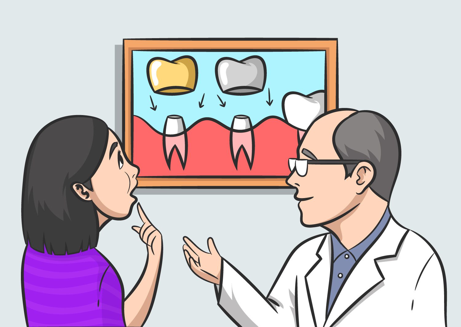 Dental-crowns