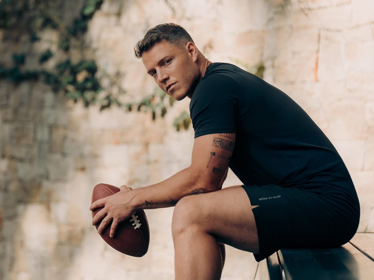 Christian McCaffrey van Rusland