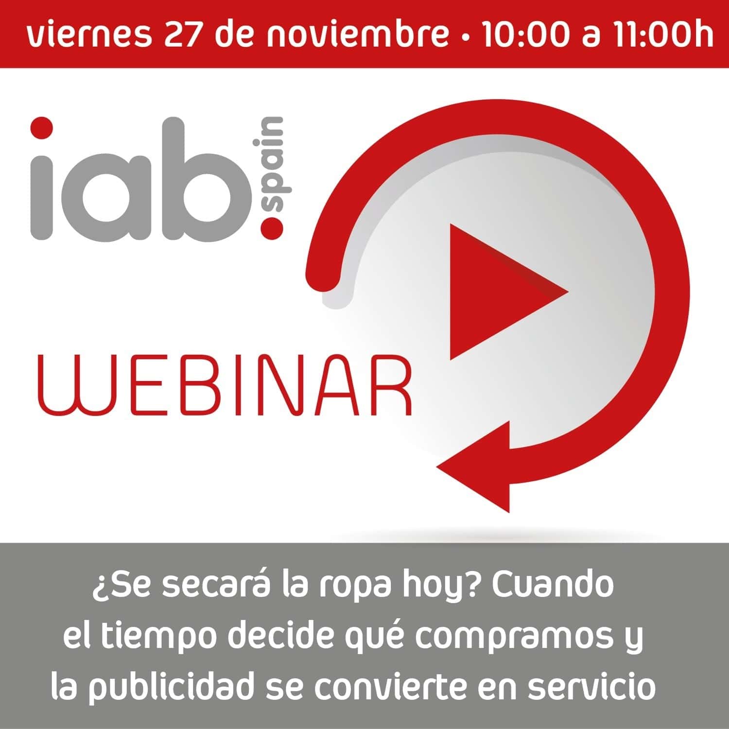 WEBINAR ElTiempo.es & IAB SPAIN - 27 nov