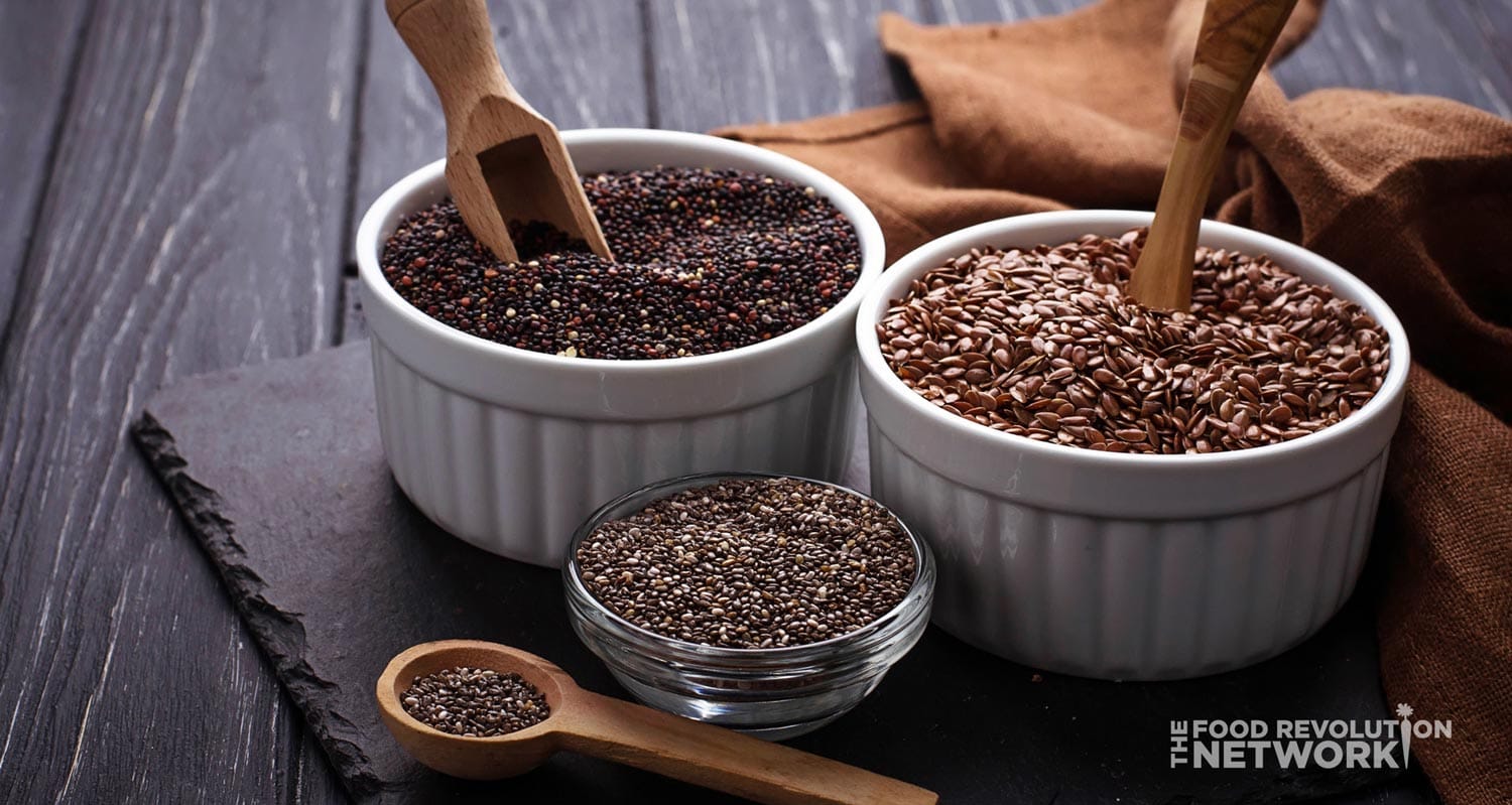bowls of seeds