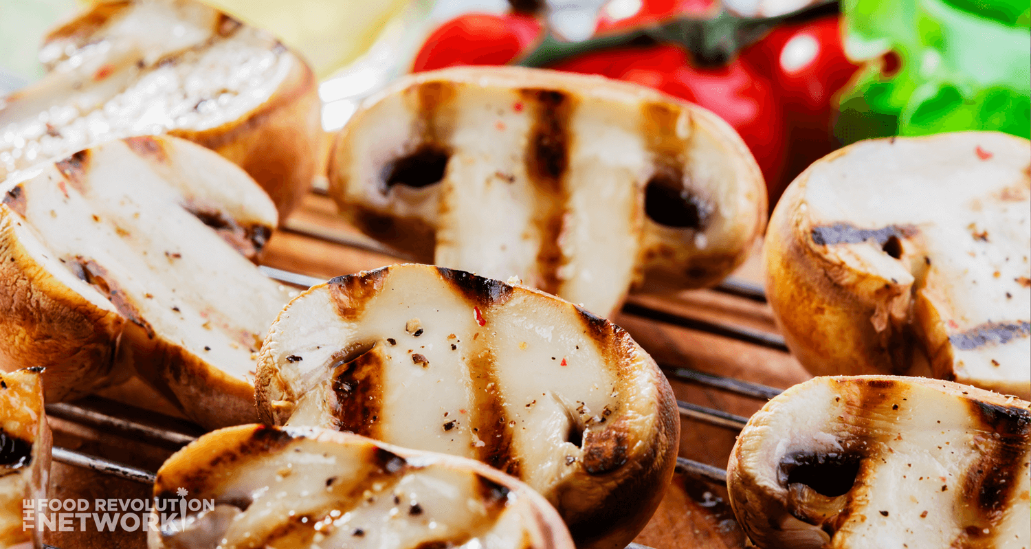 grilled mushrooms