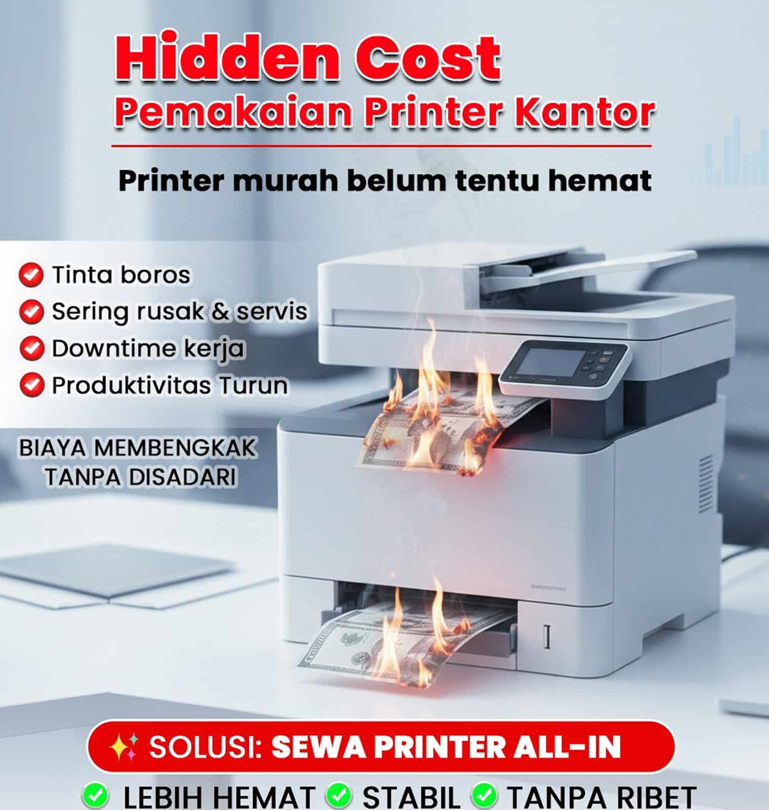 hidden cost printer