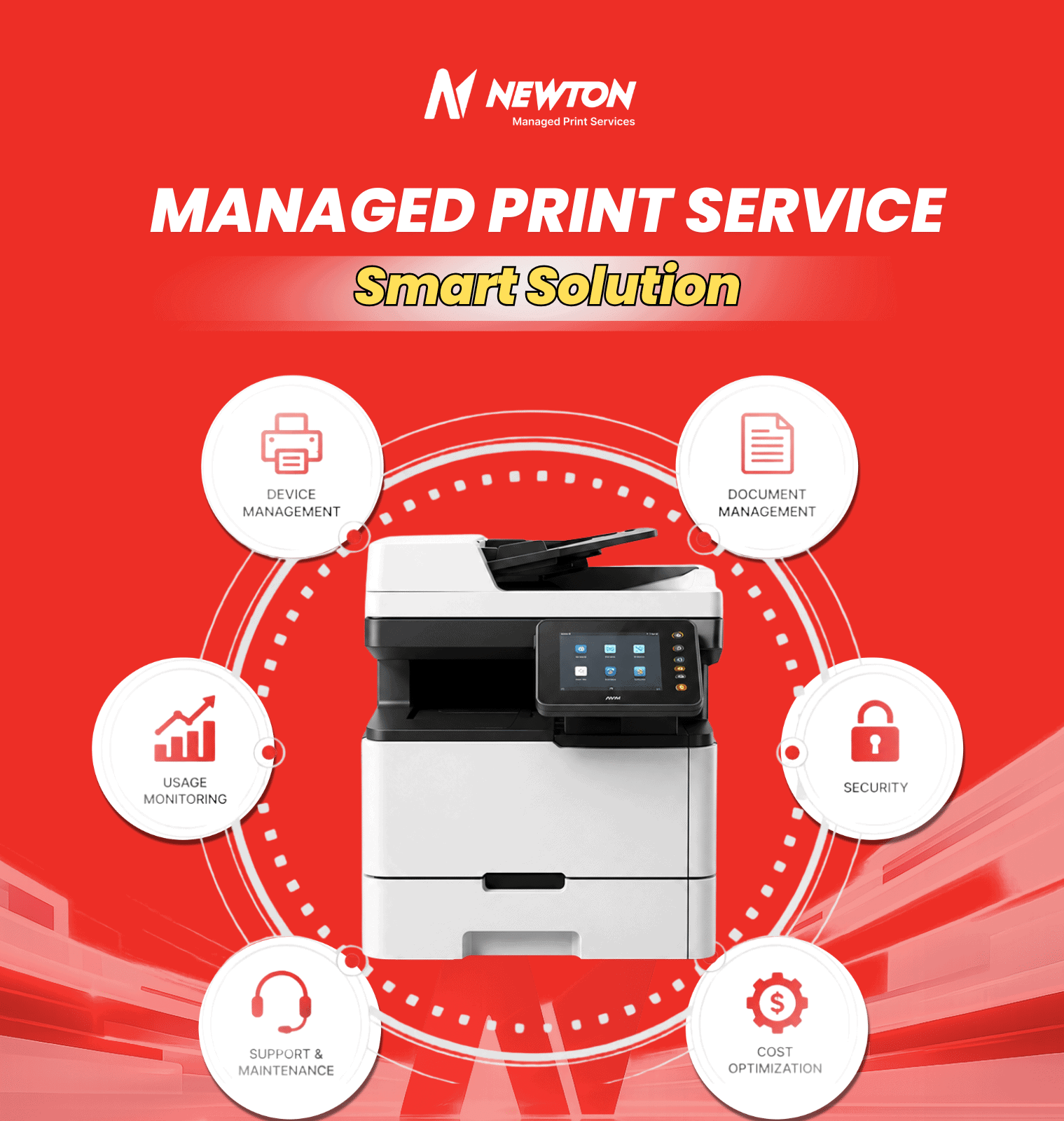 gambar managed print service