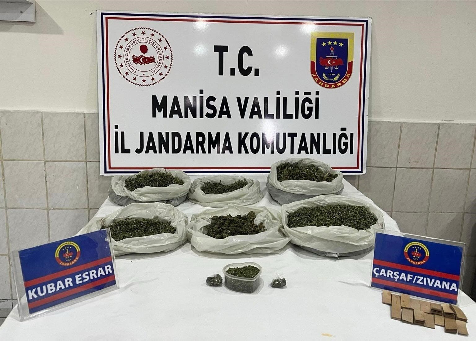 Manisa’da jandarmadan uyuşturucuya darbe: 106 tutuklama
