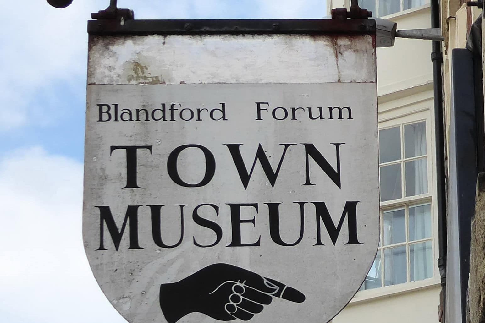 Blandford Museum sign