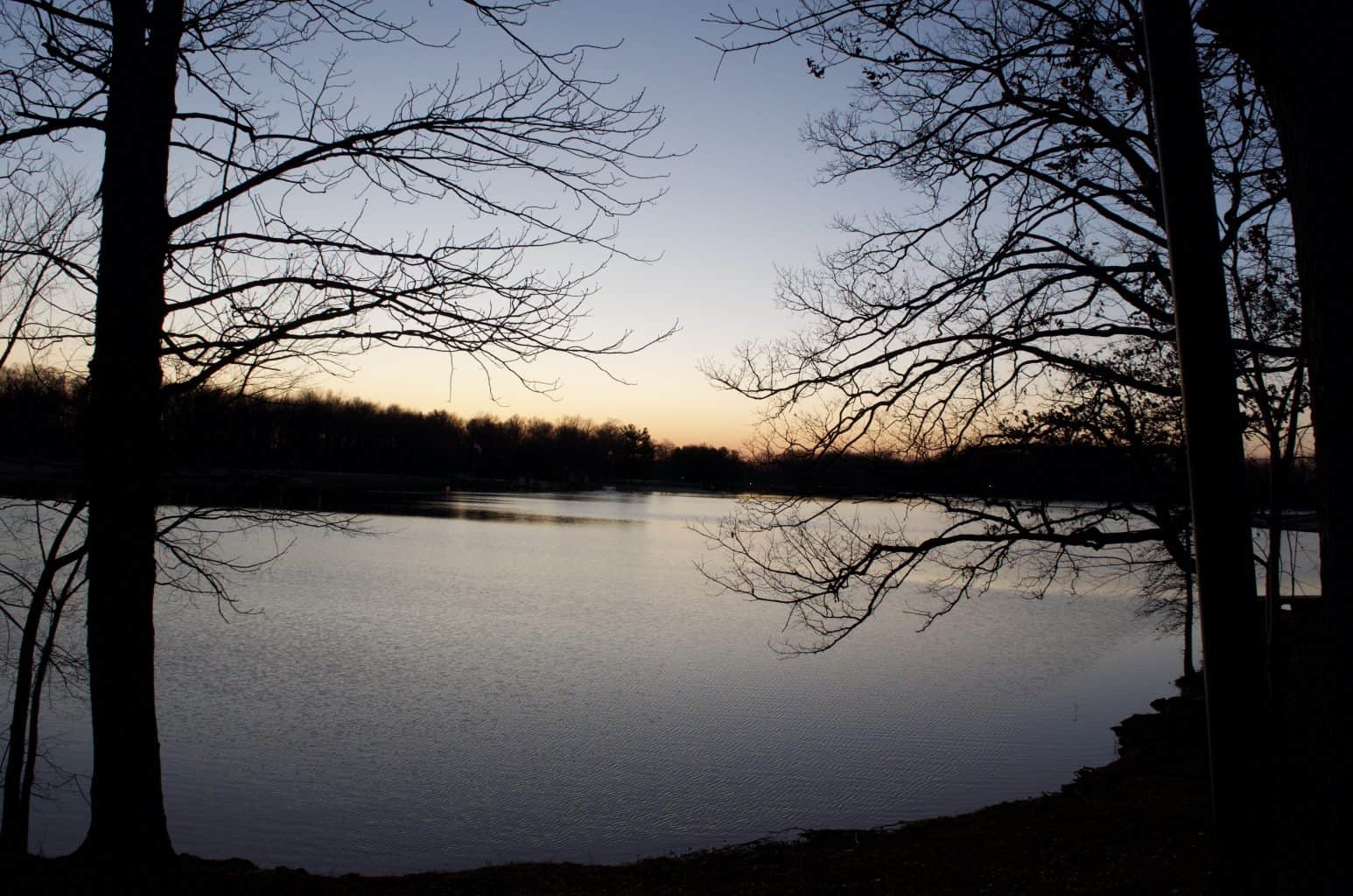 lake at Buffalo Trace Park