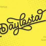 Daylosta Authentic Handwritten Font