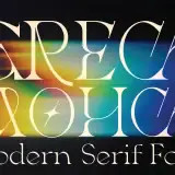 Greca Modern Serif Font