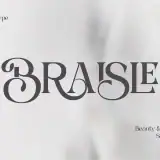 Braisle – A Beauty and Elegant Serif