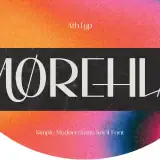 Morehla simple modern sans serif font
