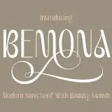 Bemona - Beautiful Simple Sans Serif