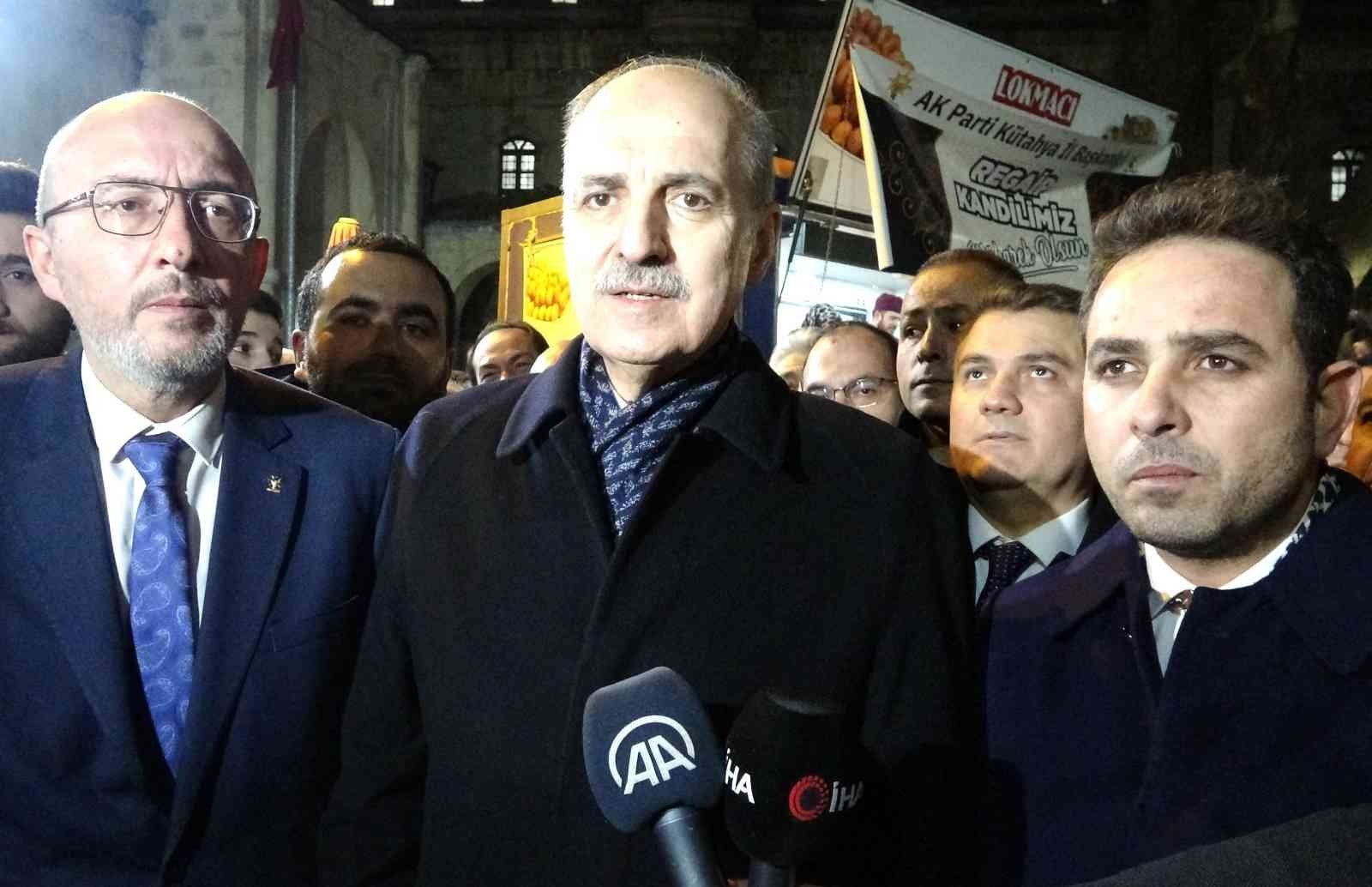 Numan Kurtulmuş: ‘Türkiye, Müslüman ve mazlum milletlerin öncüsü ve sözcüsüdür’