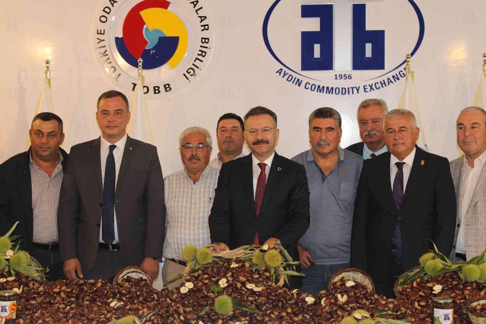 Aydın’da sezonun ilk kestanesi 250 TL’den alındı