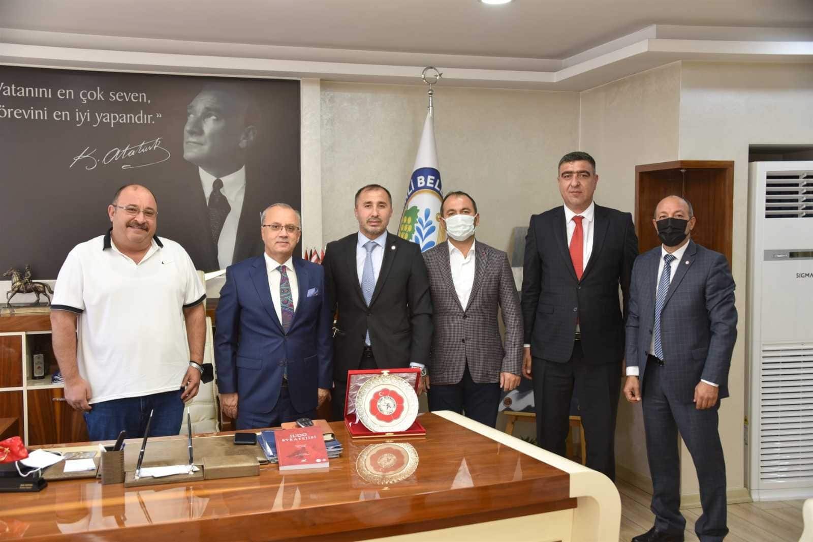 Başkan Kayda, Judo Federasyonu Başkanını ağırladı