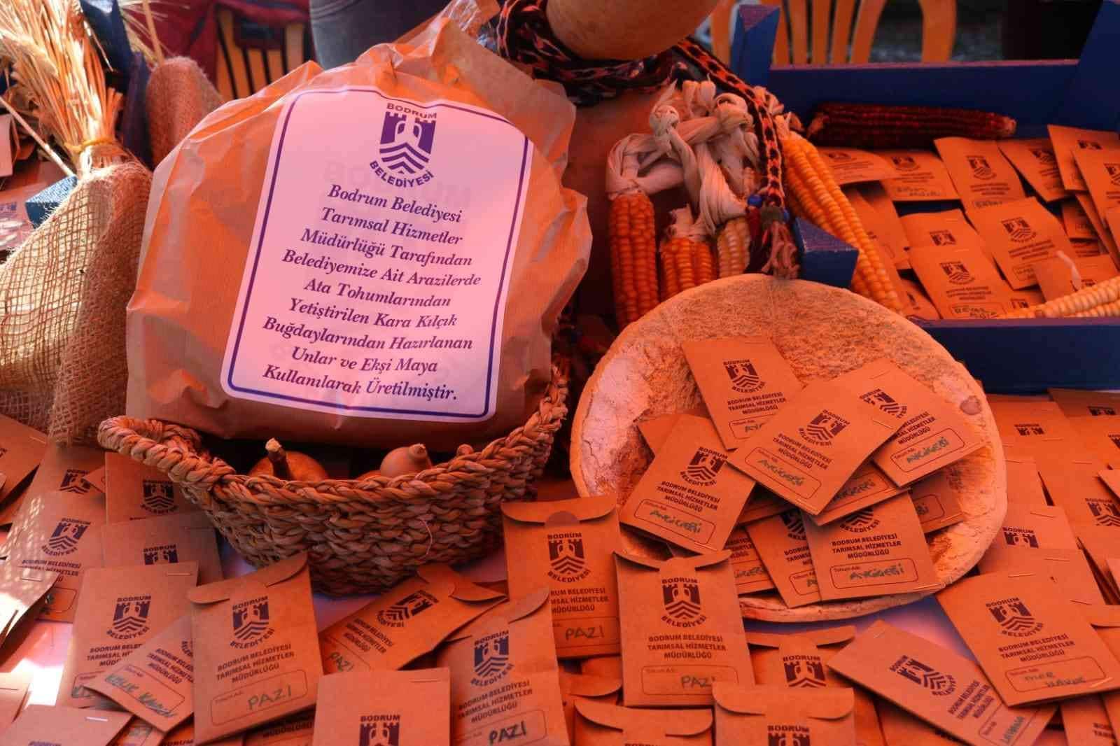 Bodrum Tohum Takas Şenliği’nde ata tohumları el değiştirdi