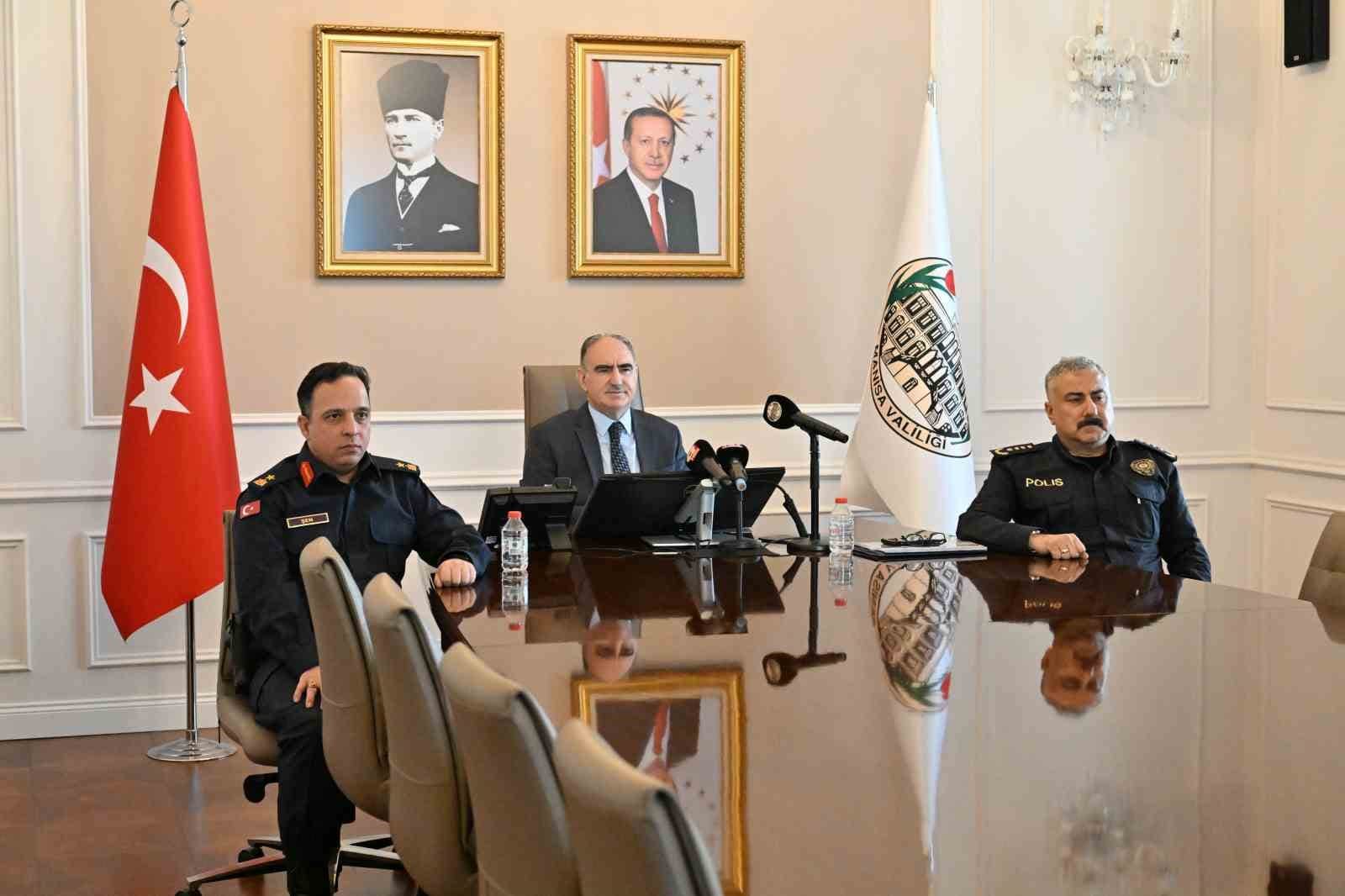 Manisa’da mart ayı güvenlik ve asayiş faaliyetleri değerlendirildi