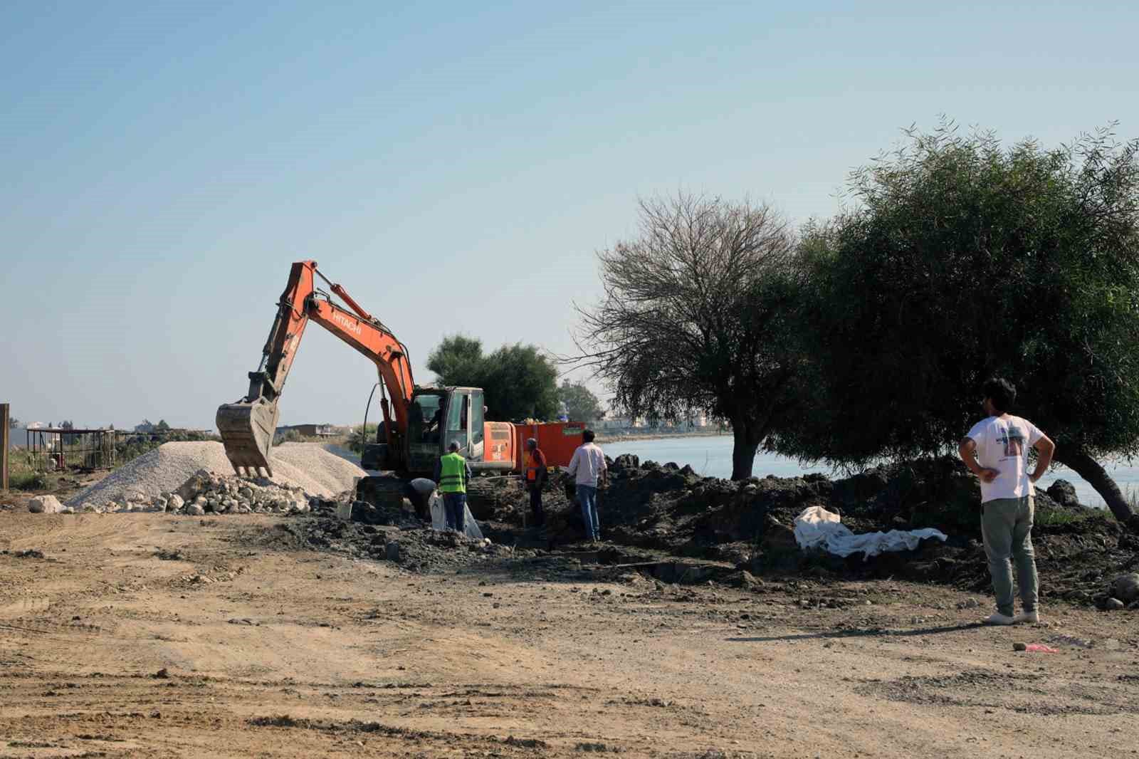 Ören Kanalizasyon çalışmasının yüzde 50’si tamamlandı