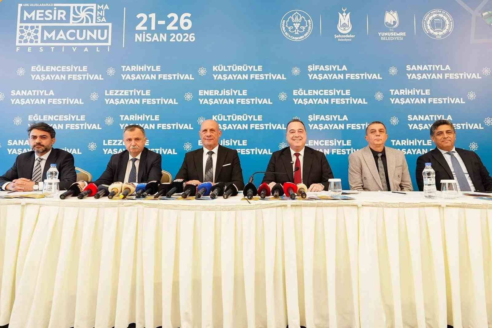 Uluslararası Manisa Mesir Macunu Festivali için geri sayım başladı