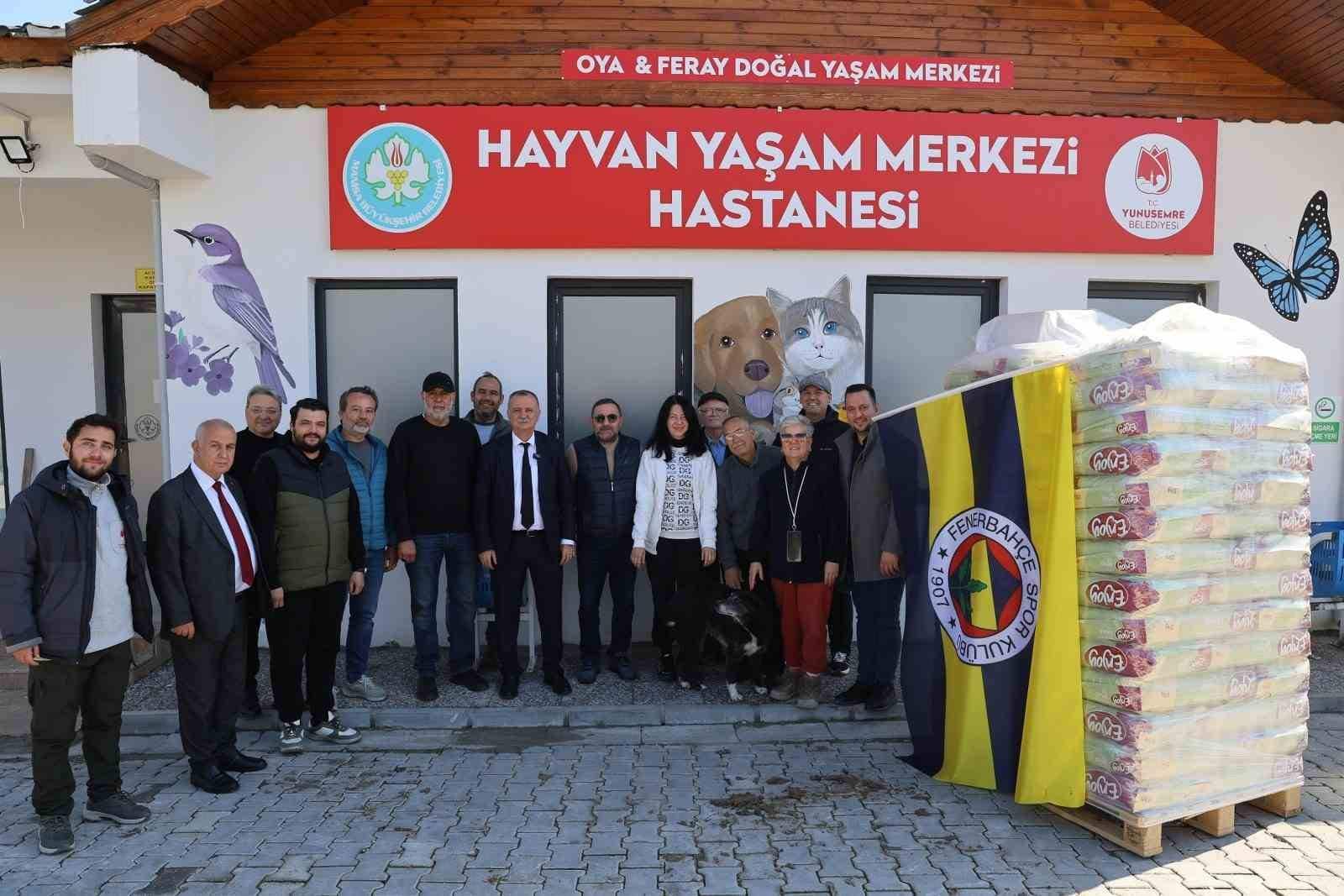 Fenerbahçeliler’den can dostlar için anlamlı bağış