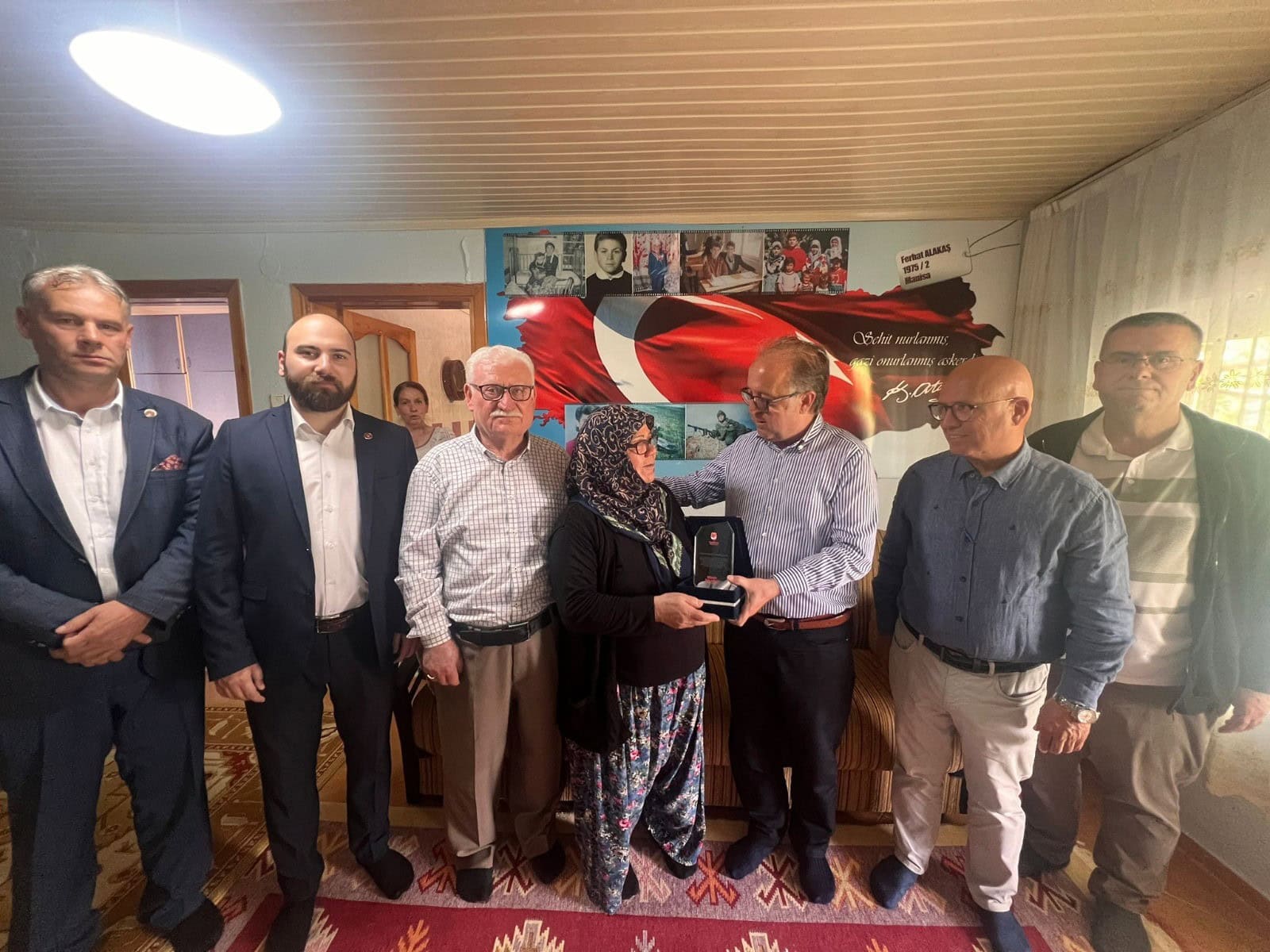 Başkan Balaban şehit anneleriyle bir araya geldi