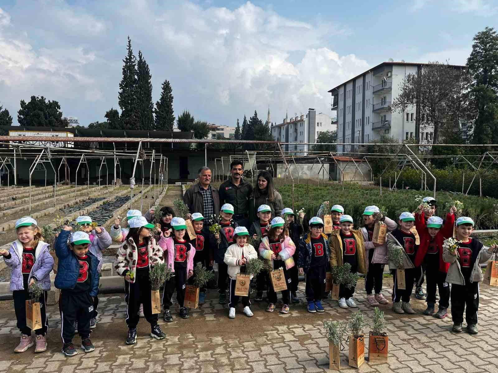 Aydın’da miniklere orman sevgisi aşılandı